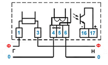 Схема подключения электросчетчика Ник 2102
